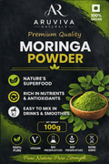 Aruviva Naturals Premium Quality Moringa Powder – 100g