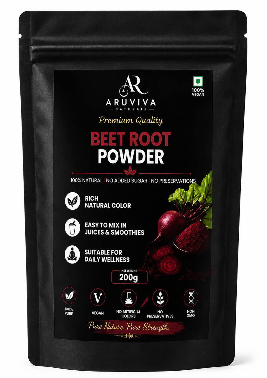 Aruviva Naturals Premium Quality Beet Root Powder – 200g
