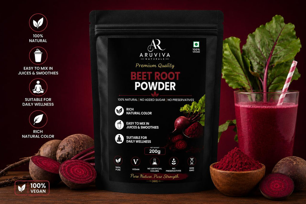 Aruviva Naturals Premium Quality Beet Root Powder – 200g